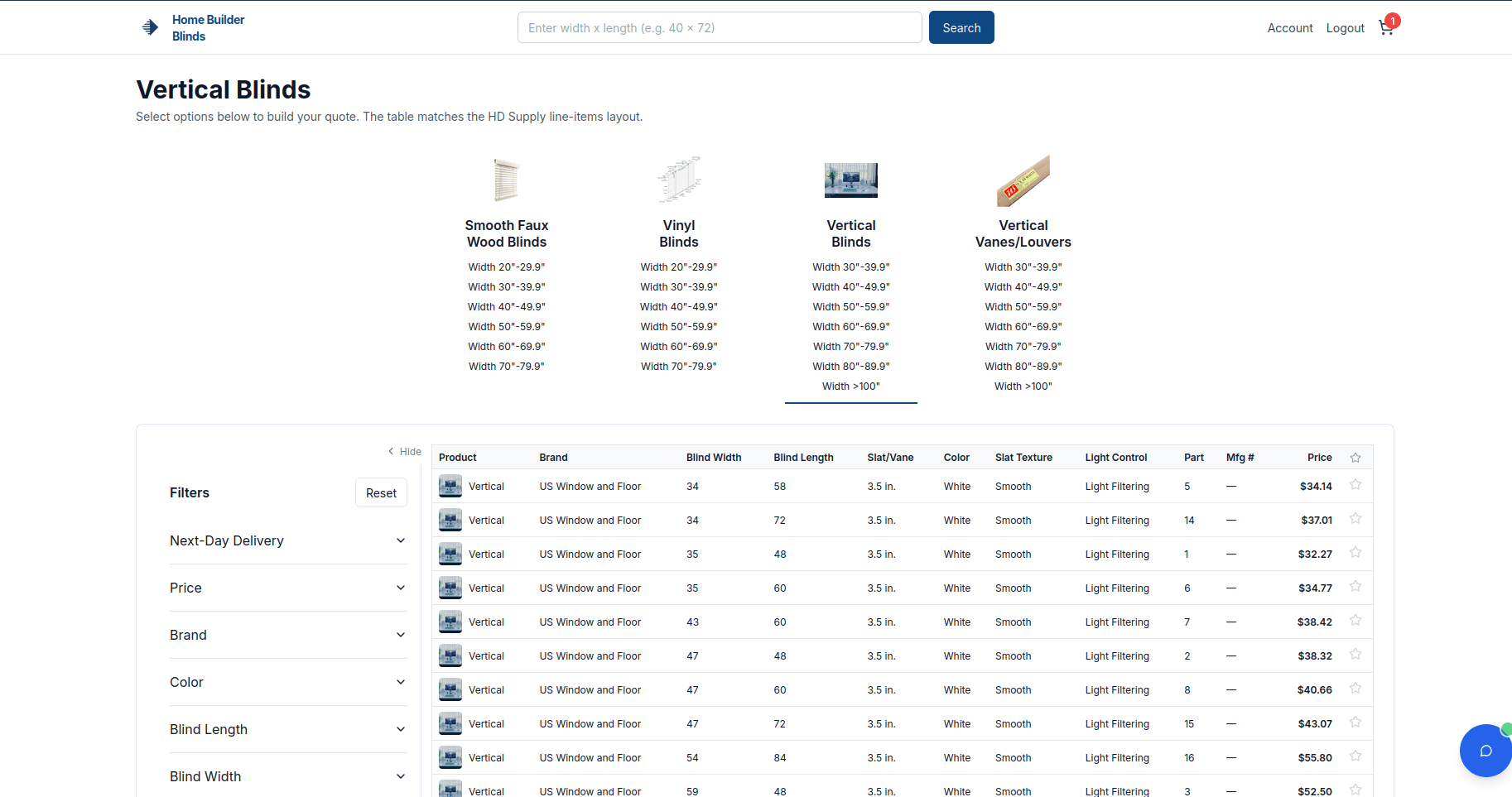 Browse the Catalog
